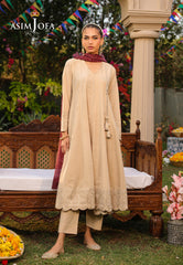 The Minimal Pret By Asim Jofa Stitched 3 Piece Formals Collection-AJPB-184