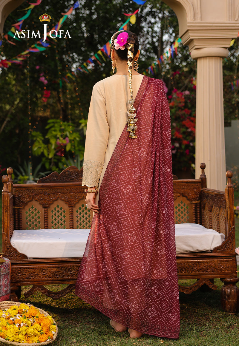 The Minimal Pret By Asim Jofa Stitched 3 Piece Formals Collection-AJPB-184