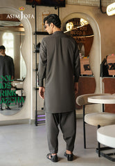 Asim Jofa Stitched Men's Premium Blended Suit-AJMRW-38