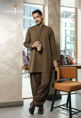 Asim Jofa Stitched Men's Premium Blended Suit-AJMRW-43