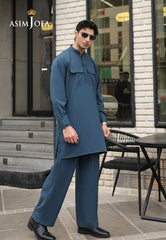 Asim Jofa Stitched Men's Premium Blended Suit-AJMRW-39