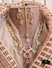 Made For Her-Elira Zircon Necklace Set - KIA1220