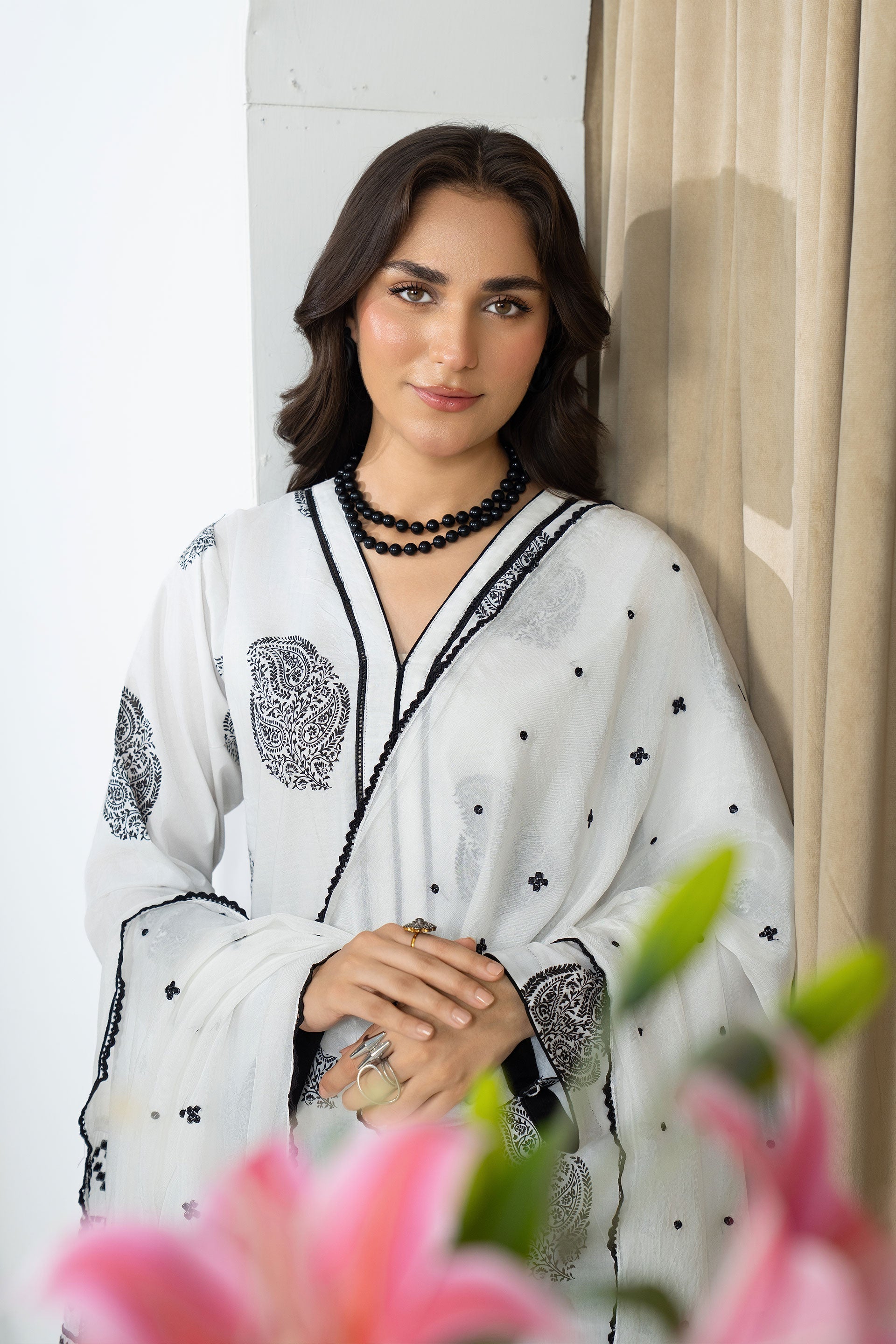 Mannat Clothing Stitched Spring Edit-Shadow
