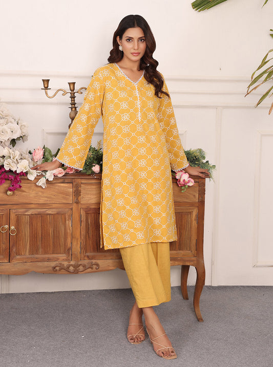 Rangeen Stitched Shirts Jasmine Embroidered Self Jacquard