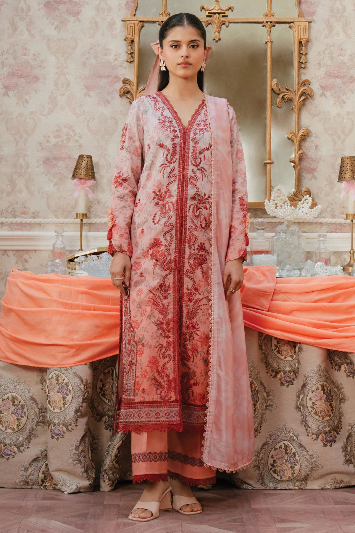 Armelia by Ayzel Unstitched 3 Piece Printed Lawn Collection-AL-V1-02-Ayla