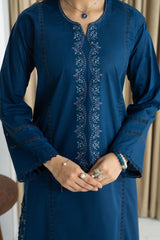 Mannat Clothing Stitched 2 Piece Spring Edit-Midnight