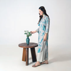 Ahlam By Safa Textile Dye&Dye Kurta With Trouser
