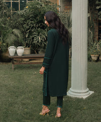 Rozmara By Kross Kulture Stitched 2PC - Khaddar Solid Suit Collection'2025-0001210-XSM-BGR