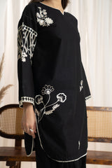 Panache Apparel-Stitched Summer Suit-Moonlight Glow
