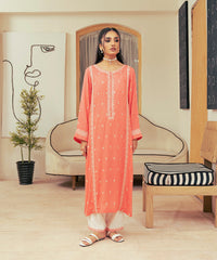 Vasl Pre Winter By Kross Kulture Stitched 2PC - Embroidered Self Textured Suit Suit-0001715-SML-CRL