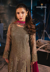 Asim Jofa LUXURY FESTIVE DROP 2 Ajlf-06 Embroidered Chiffon 3 Pcs