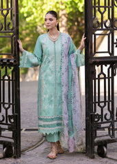 Bloom By Saira Shakira Unstitched 3 Piece Luxury Lawn Collection'2025-03-B-Chloe