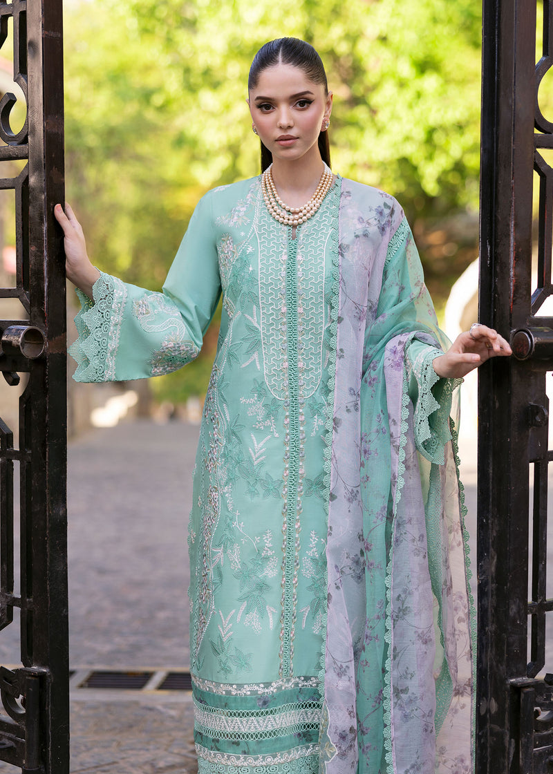 Bloom By Saira Shakira Unstitched 3 Piece Luxury Lawn Collection'2025-03-B-Chloe
