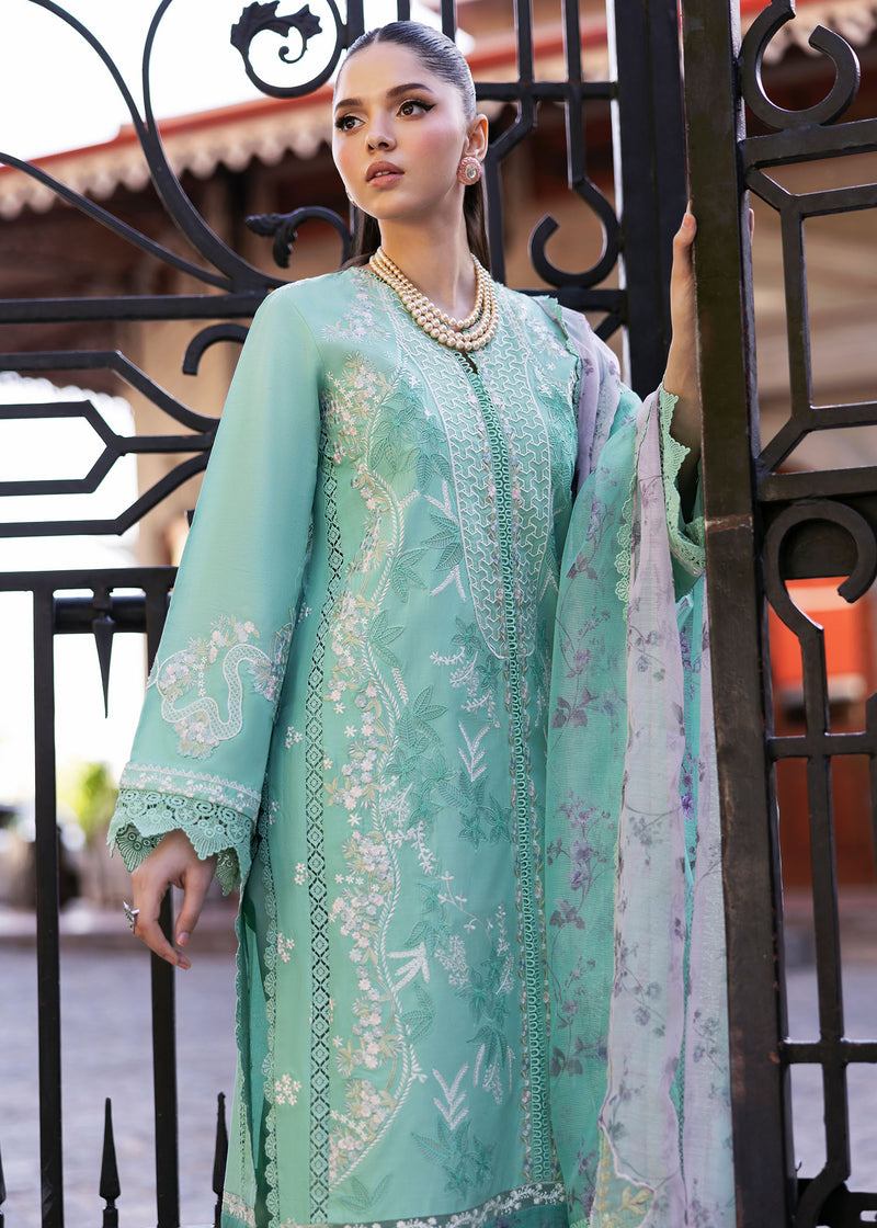 Bloom By Saira Shakira Unstitched 3 Piece Luxury Lawn Collection'2025-03-B-Chloe