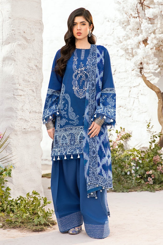 M.Basics By Maria B Unstitched 3 Piece Lawn Vol-01 Collection-03-B