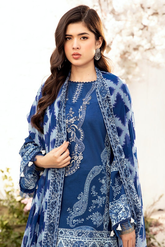 M.Basics By Maria B Unstitched 3 Piece Lawn Vol-01 Collection-03-B