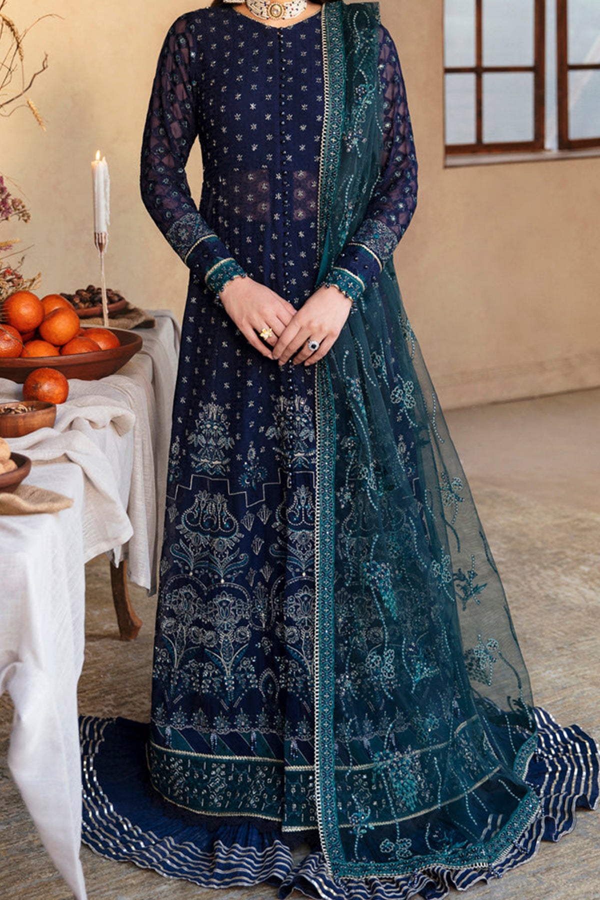 Yesfir by Xenia Unstitched 3 Piece Luxury Formals Collection'2024-03-Chargah