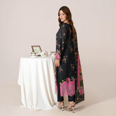 Ahlam By Safa Textile Printed Aniq 3pc Suit