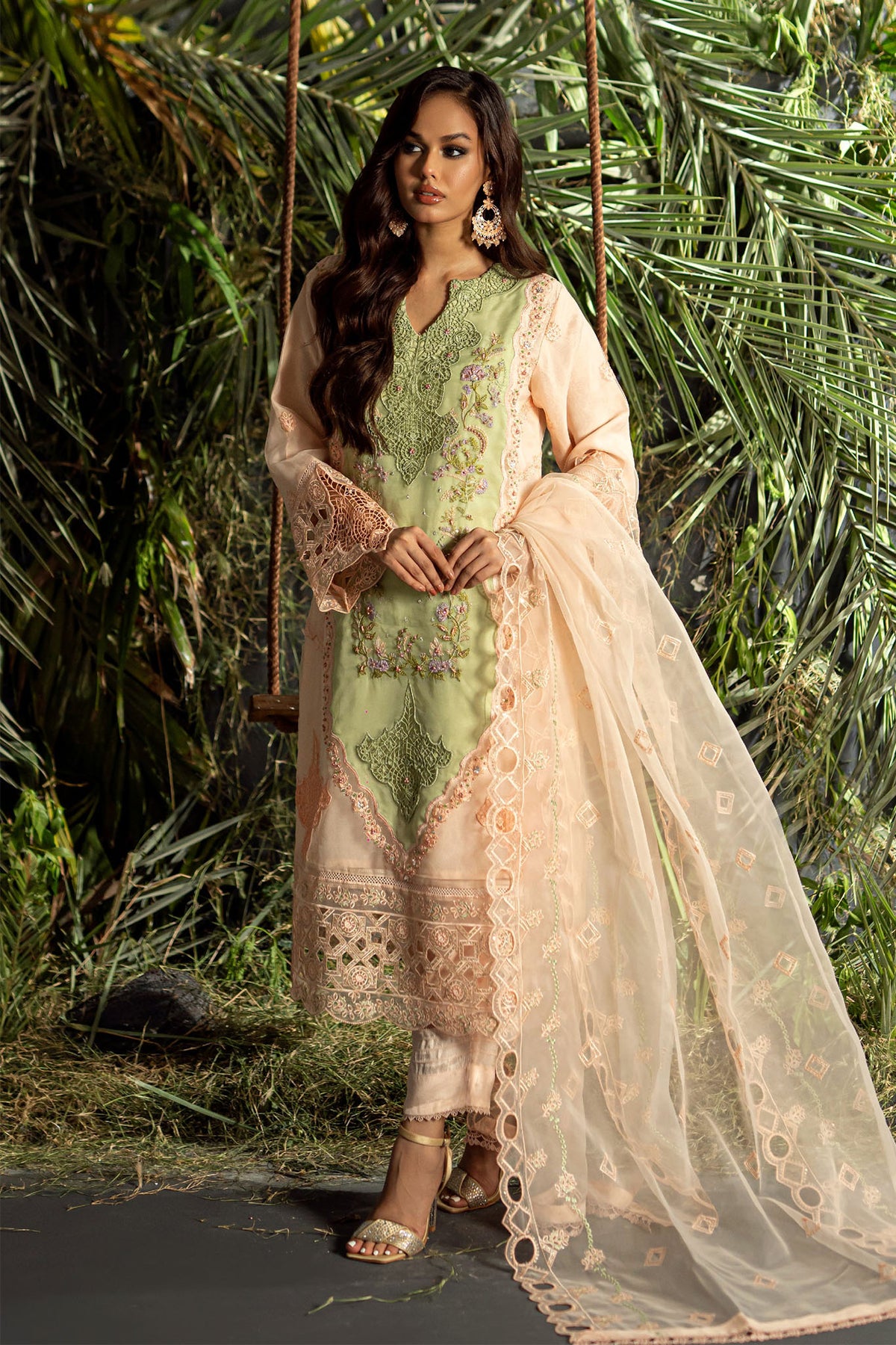 Gulhari By Guzel Stitched 3 Piece Exc Festive Formals Collection-03-Elhan