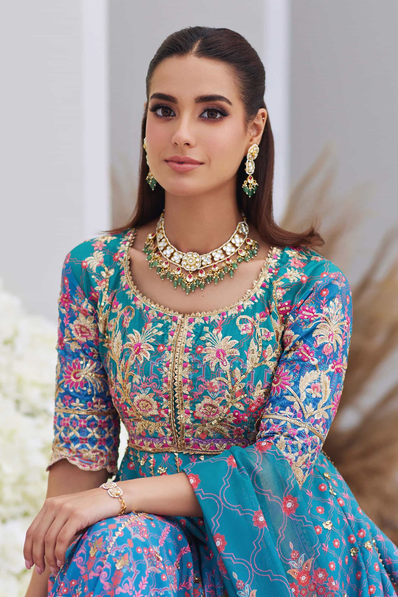 Mina Hasan Unstitched 3 Piece Luxury Formals Vol-01 Collection'2024-03-Zayna