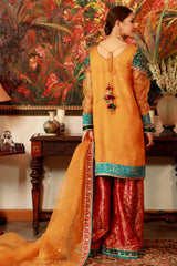 Neher By Zaaviay Stitched Peela Jora (Ready To Wear - Three Piece)