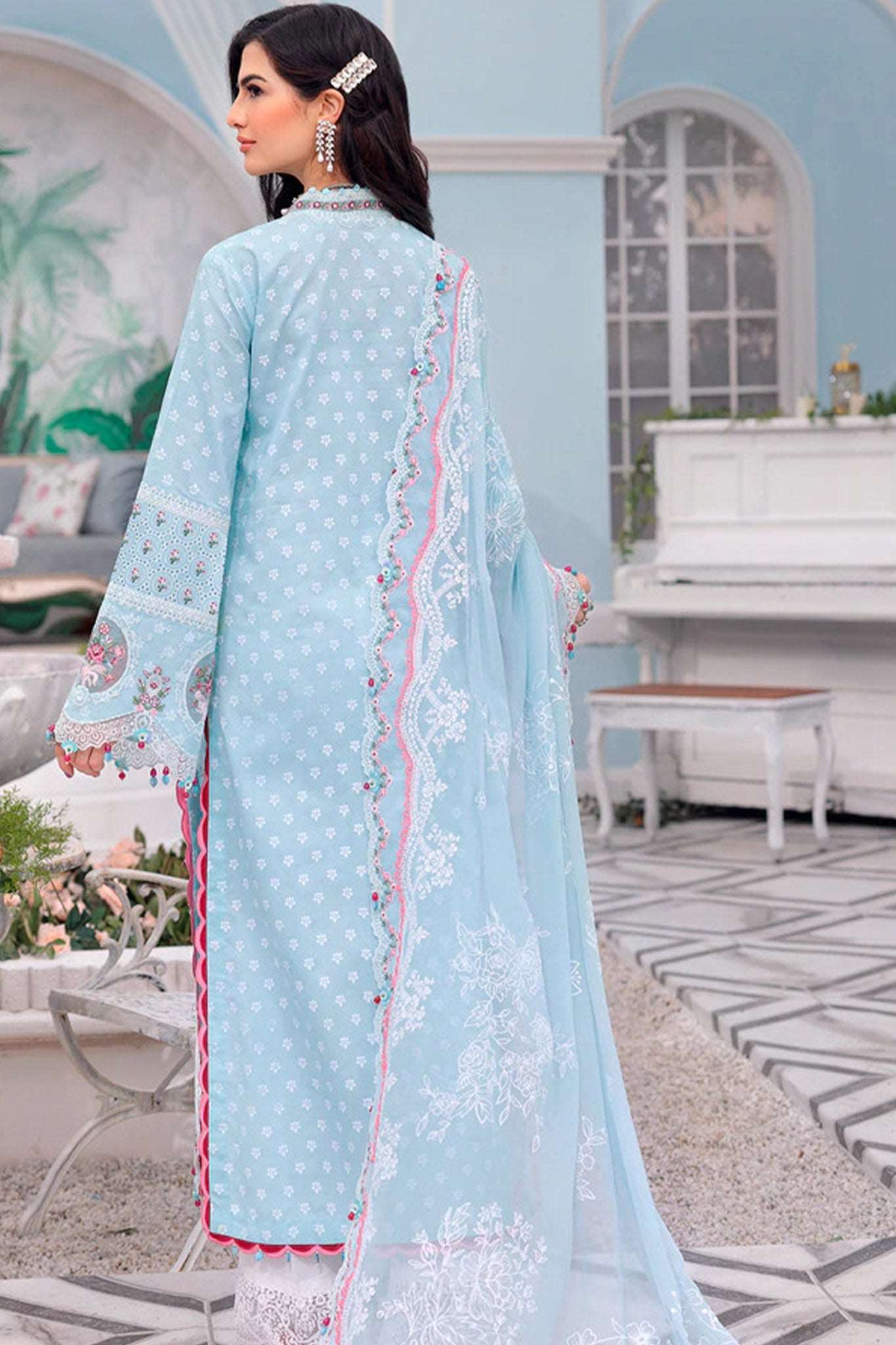 Afsana by Anaya Unstitched 3 Piece Luxury Eid Festive Lawn Collection'2022-AL22-03