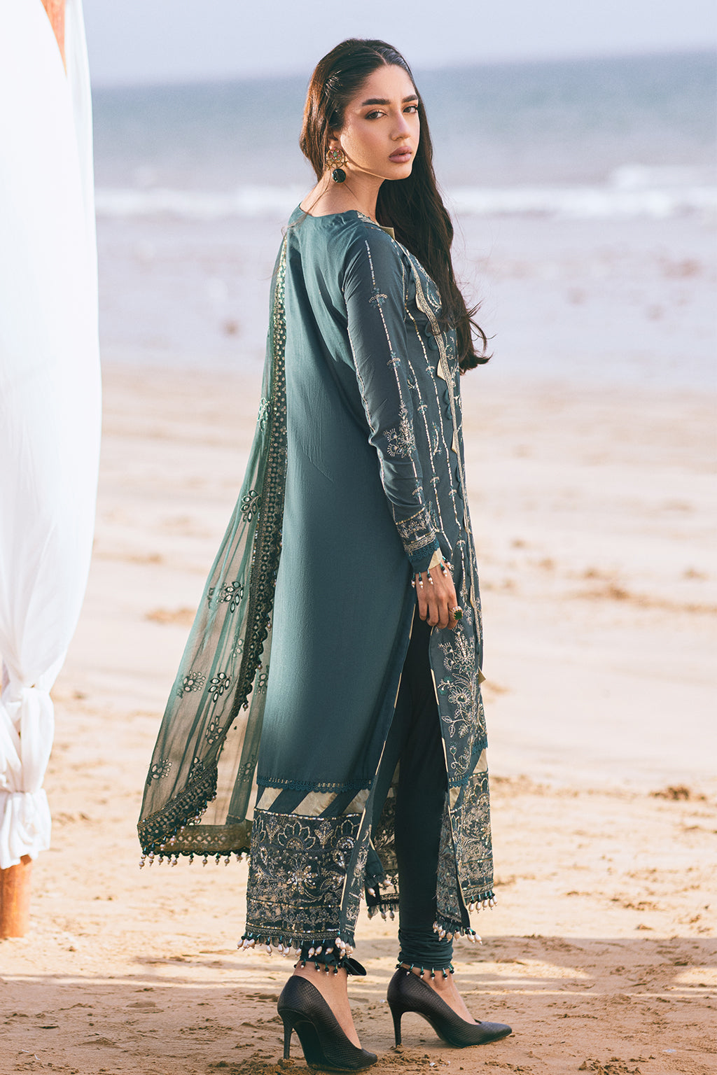 Zarposh Unstitched 3 Piece Summer Collection-Mala