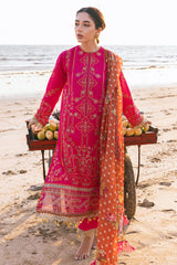 Zarposh Unstitched 3 Piece Summer Collection-Zinnia