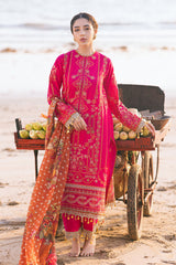 Zarposh Unstitched 3 Piece Summer Collection-Zinnia