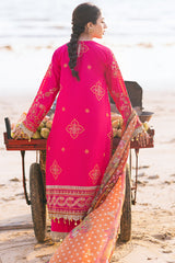 Zarposh Unstitched 3 Piece Summer Collection-Zinnia