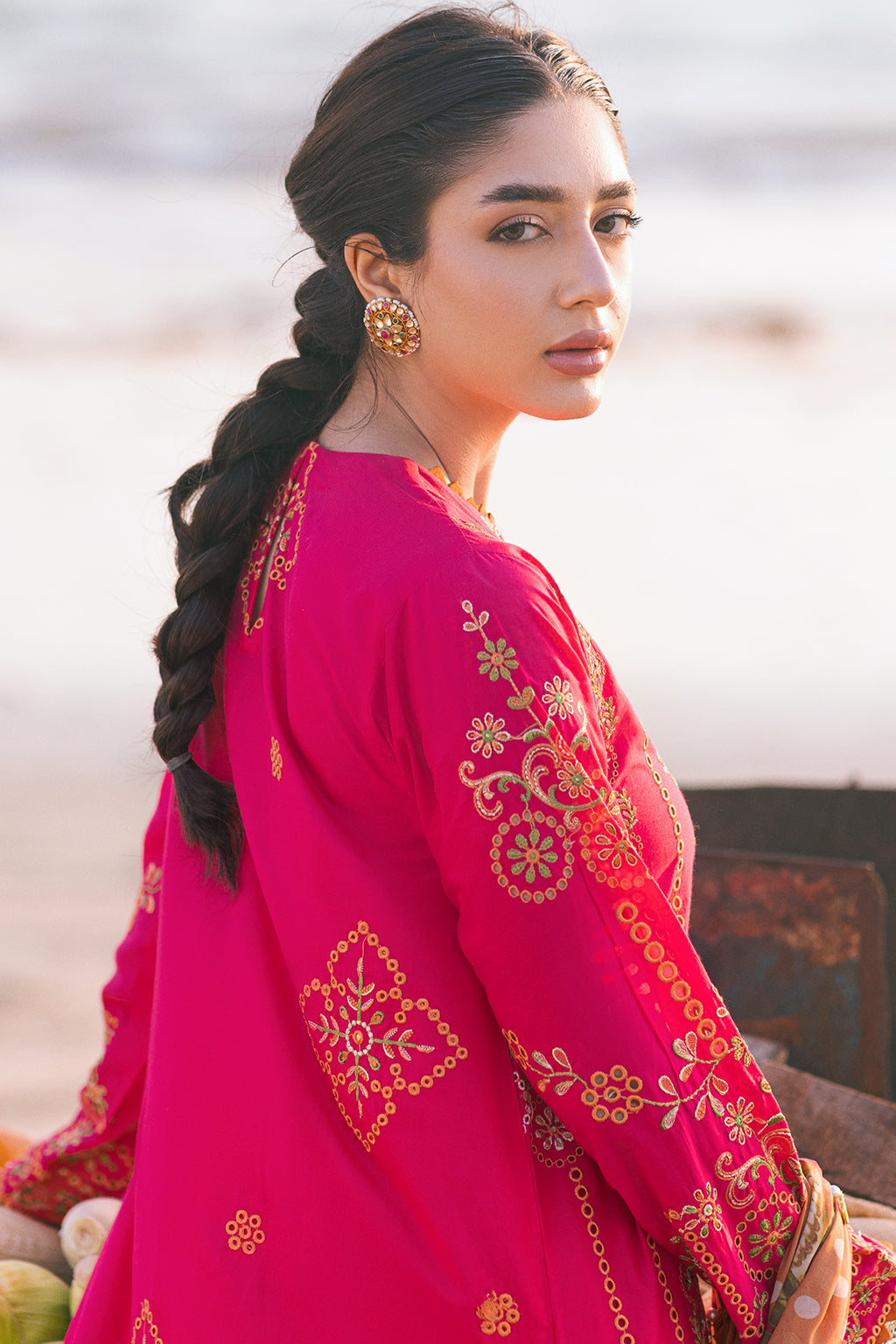 Zarposh Unstitched 3 Piece Summer Collection-Zinnia