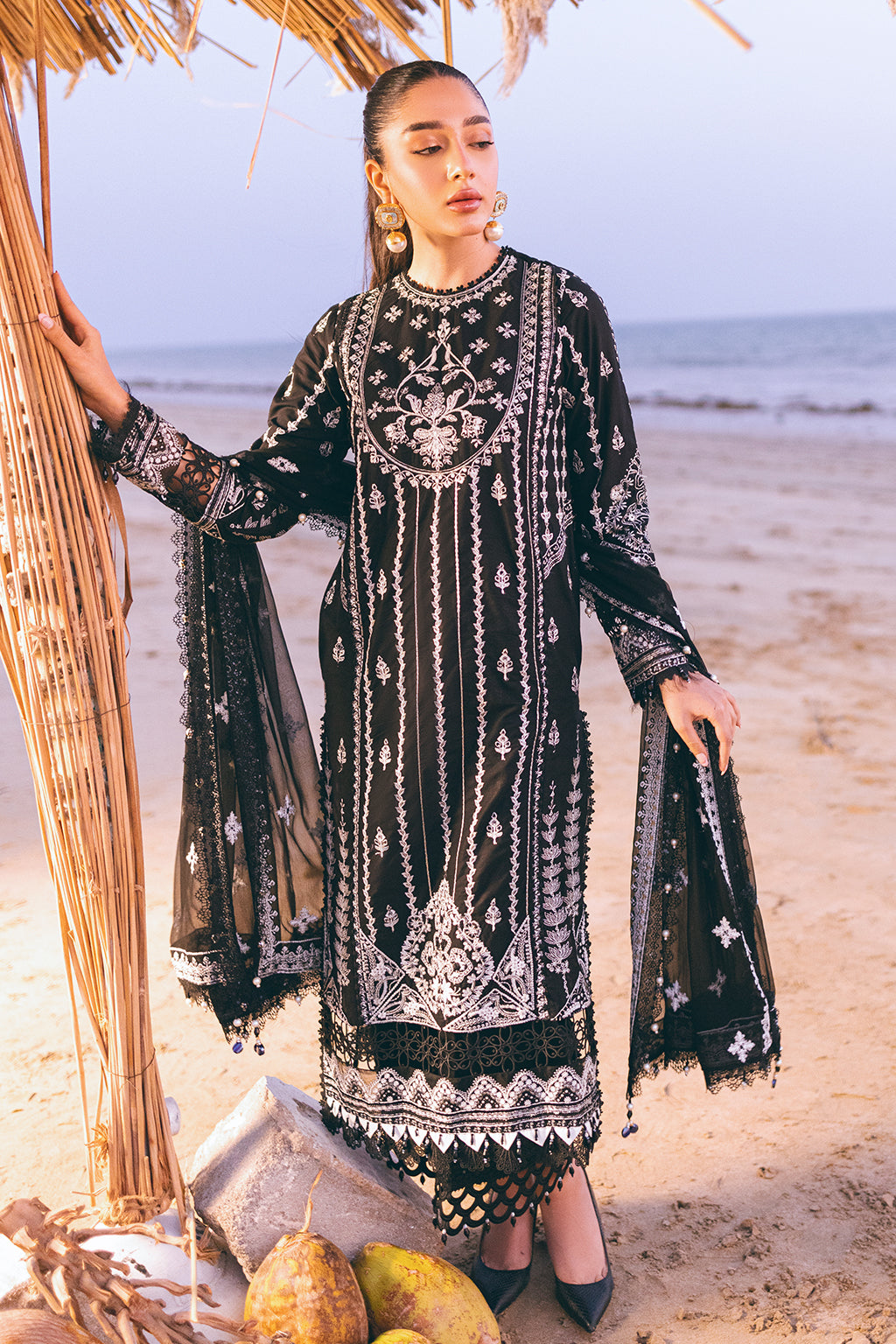 Zarposh Unstitched 3 Piece Summer Collection-Sawika