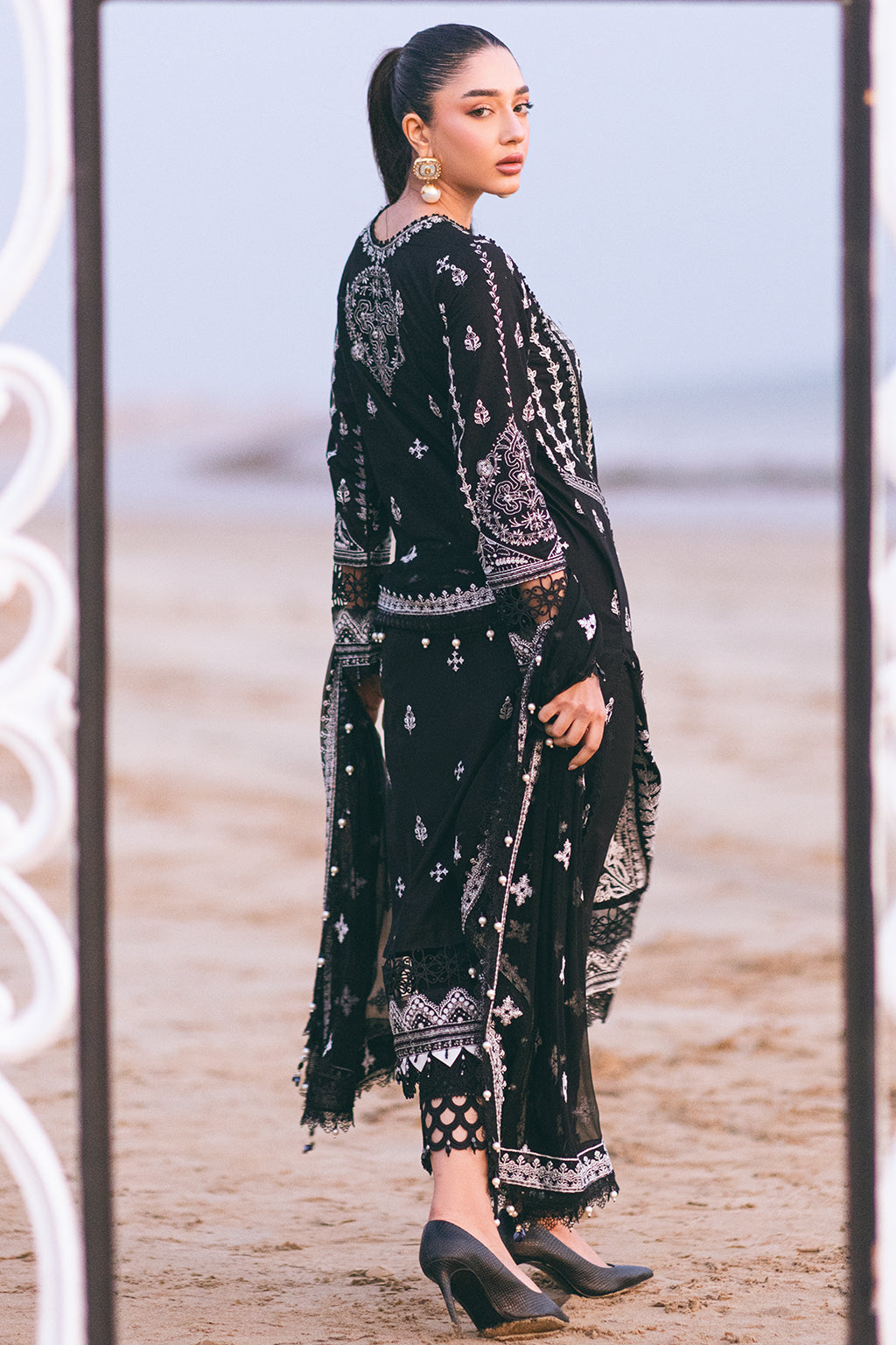 Zarposh Unstitched 3 Piece Summer Collection-Sawika