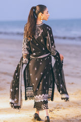 Zarposh Unstitched 3 Piece Summer Collection-Sawika