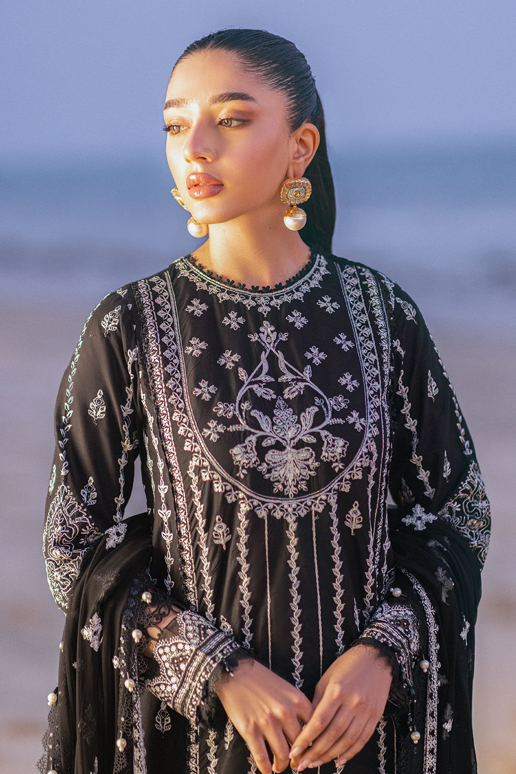 Zarposh Unstitched 3 Piece Summer Collection-Sawika