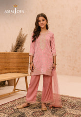 Asim Jofa Velvet Kids Pret Ajkv-09 Embroidered Velvet 3 Pcs