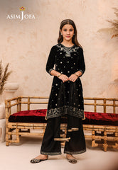 Asim Jofa Velvet Kids Pret Ajkv-01 Embroidered Velvet 3 Pcs