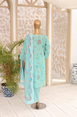 Oswah By Suntex Stitched 3 Piece Printed Lawn Suit-OS-2677