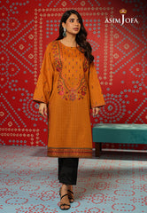 Asim Jofa Tara Sitara Ajtm-21 - 1 Pc Embroidered Self Jacquard 1 Pc