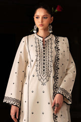 Zarif Unstitched 3 Piece Emb Lawn Summer Suit-ZF-03-Yara