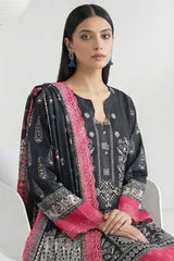 Isla By Dor Stitched 3 Piece Emb Lawn Collection'2026-S26-VI-03