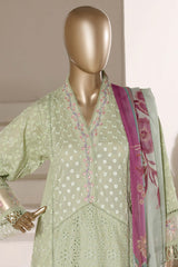 Sada Bahar Stitched 3 Piece The Luxury Chikankari Edit Vol-01 Suit-EDITS-03- PISTA