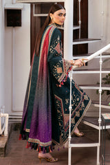 Shahkar by Jazmin Unstitched 3 Piece Luxury Emb Eid Lawn Suit-SI 26-D03