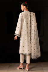 Zarif Unstitched 3 Piece Emb Lawn Summer Suit-ZF-03-Yara