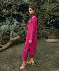 Rozmara By Kross Kulture Stitched 2PC - Khaddar Solid Suit Collection'2025-0001209-XSM-MGA