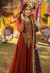 Asim Jofa Dastaan Ajda-19 Embroidered Chiffon 2 Pcs