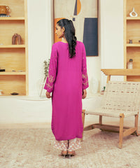 Vasl Pre Winter By Kross Kulture Stitched 2PC - Embroidered Self Textured Suit Suit-0001714-SML-Mjd