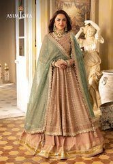 Asim Jofa Designers Limited Edition Ajnbd-03 Embroidered Chiffon 3 Pcs