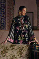 Elan Unstitched 3 Piece Luxury Lawn Collection'2025-04-A-Azureh