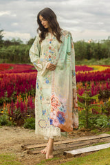 The Secret Garden Hemline By Mushq Unstitched 3 Piece Summer Collection'2025-04-A-Starlit Lilies